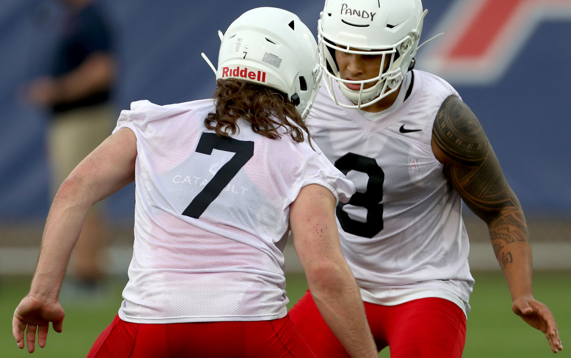 UA football day two